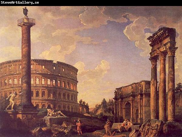 Giovanni Paolo Pannini Roman Capriccio